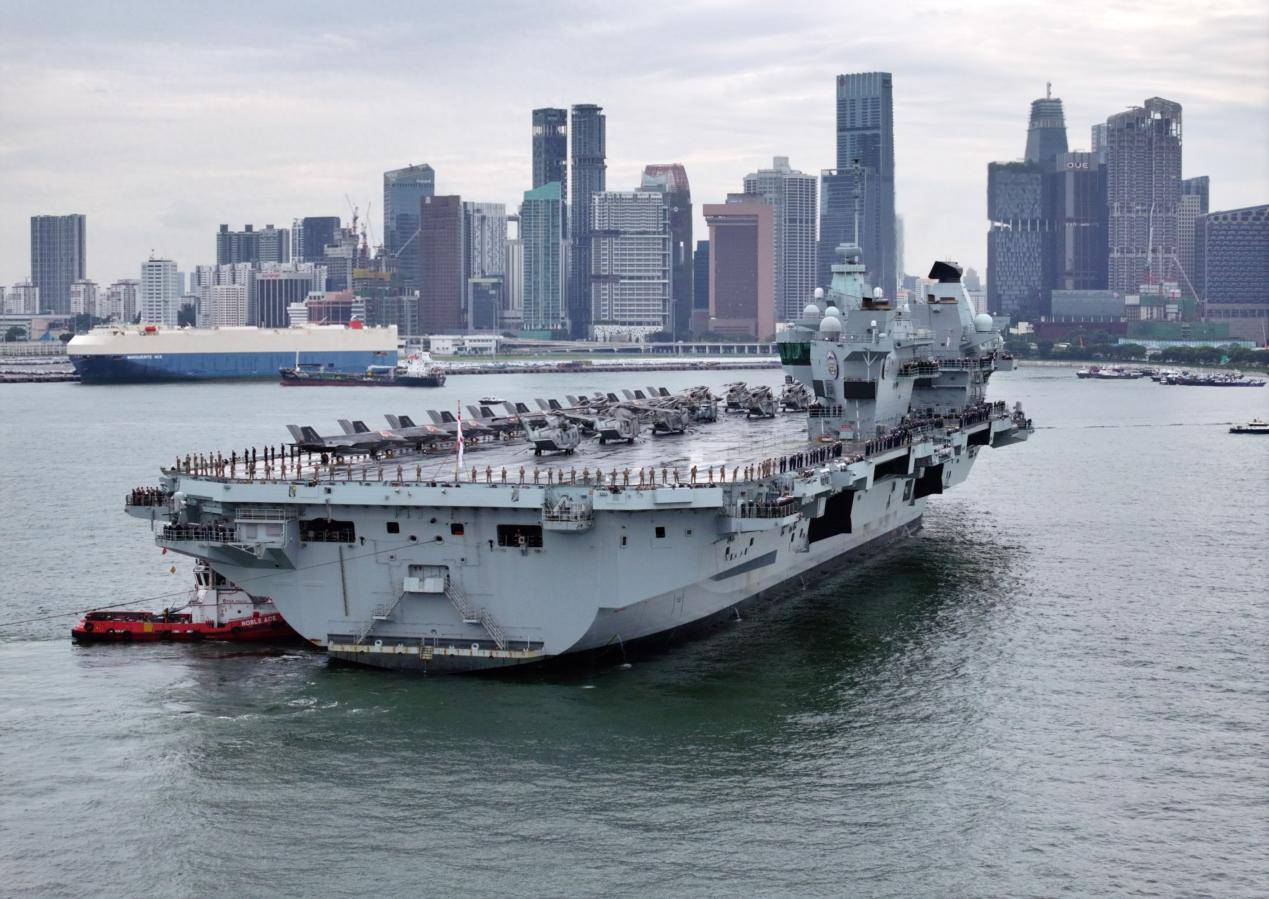 阿根廷全国联赛_真把中国当成伊朗了？山东舰演练刚结束阿根廷全国联赛，英国航母突然逼近南海