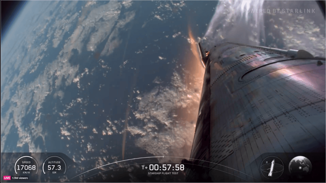 卡塞特沙特vs帕府联_这次没有空中爆炸！1个小时飞越半个地球卡塞特沙特vs帕府联，马斯克星舰终于成功了，现场欢呼声、鼓掌声响成一片